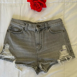 Saint Laurent denim shorts
